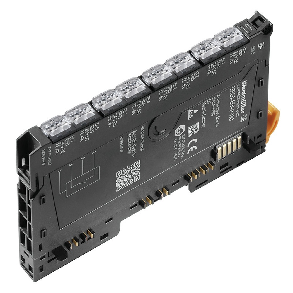 Weidmüller Remote IO Modul 1315190000 Typ UR20-8DI-P-3W-HD