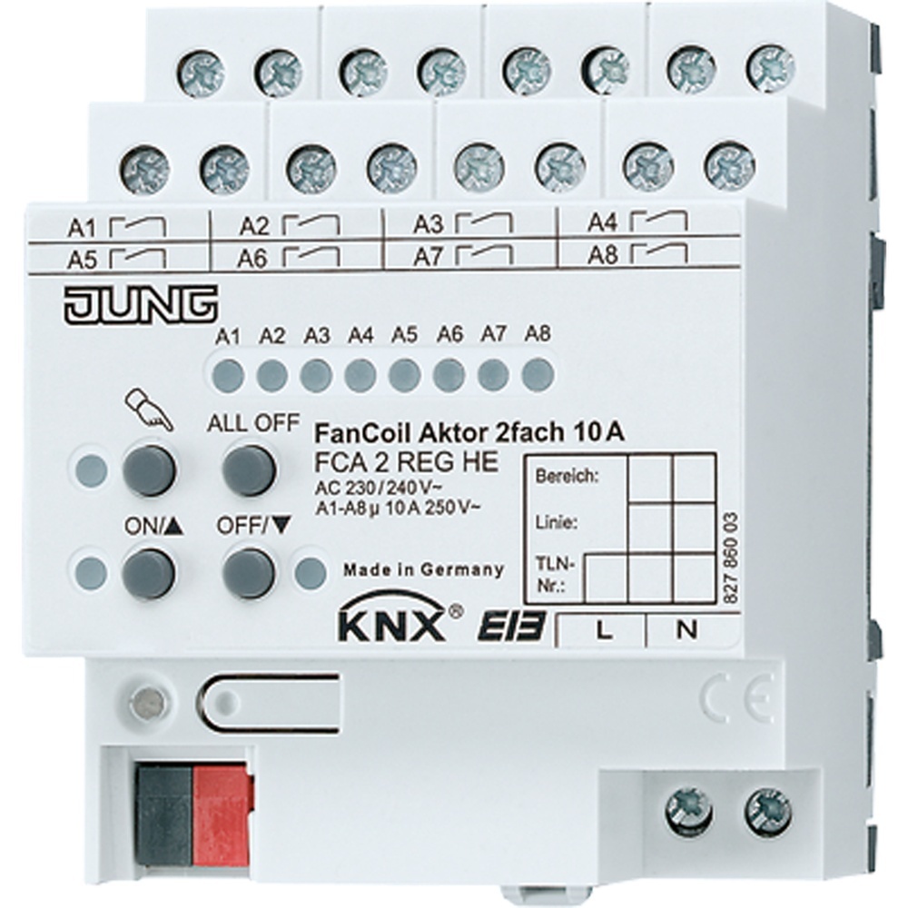 Jung Fan Coil Aktor FCA 2 REGHE