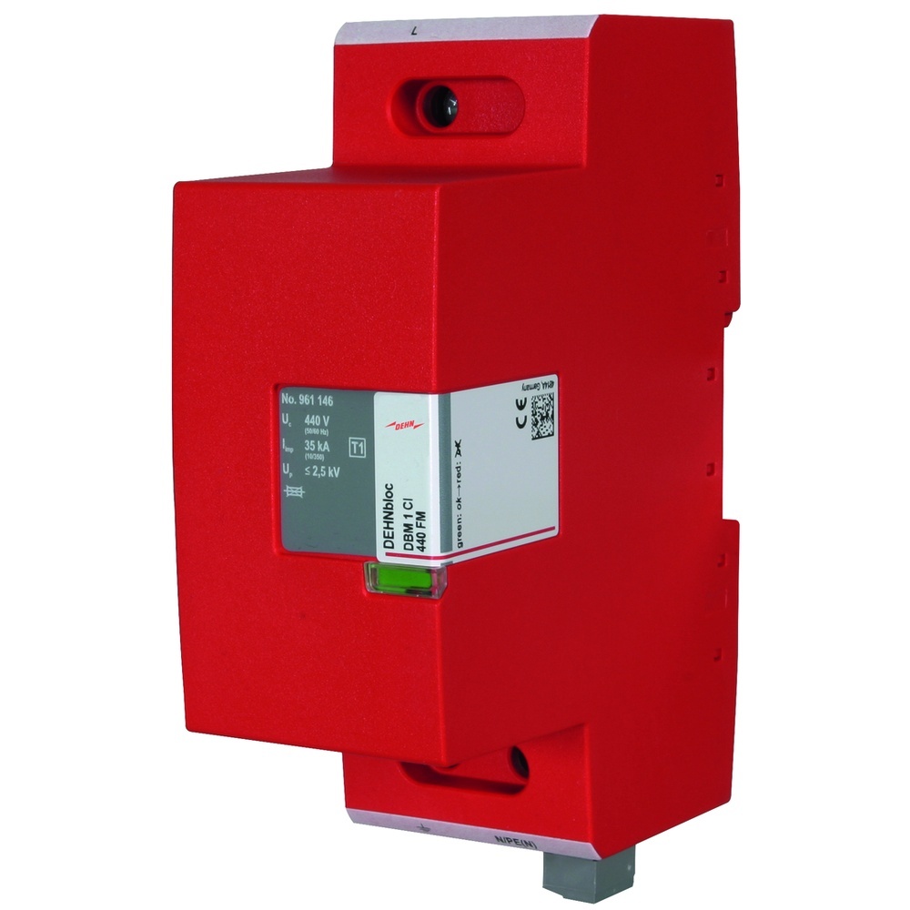 Dehn + Söhne Blitzstromableiter 961146 Typ DBM 1 CI 440 FM