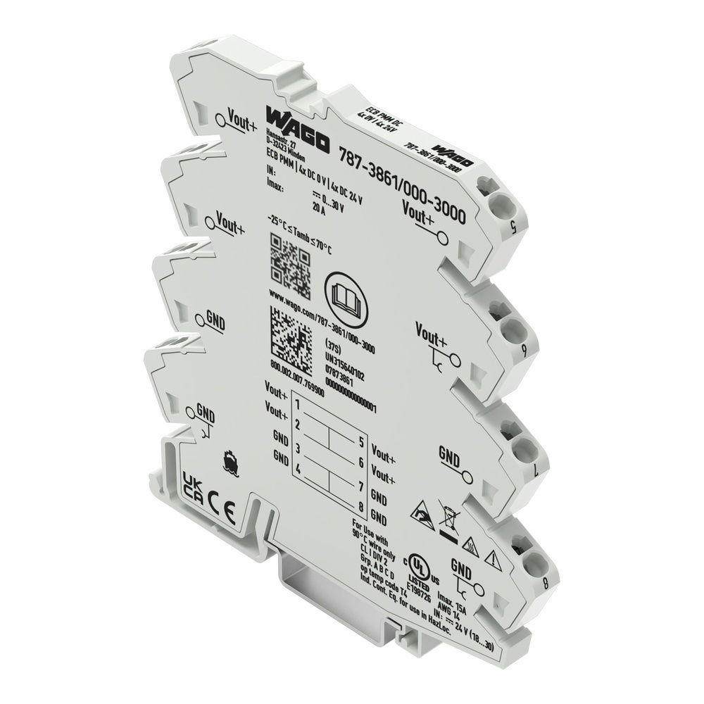 Wago Potentialverteilermodul 787-3861/000-3000 Wago Potentialverteilermodul 787-3861/000-3000