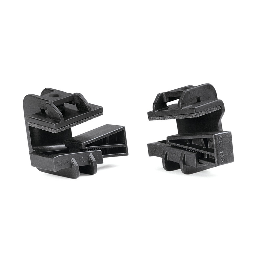 Hellermann Trägerklammer 151-01187 Typ Beam Clamp C with foam-PA6GF30-BK