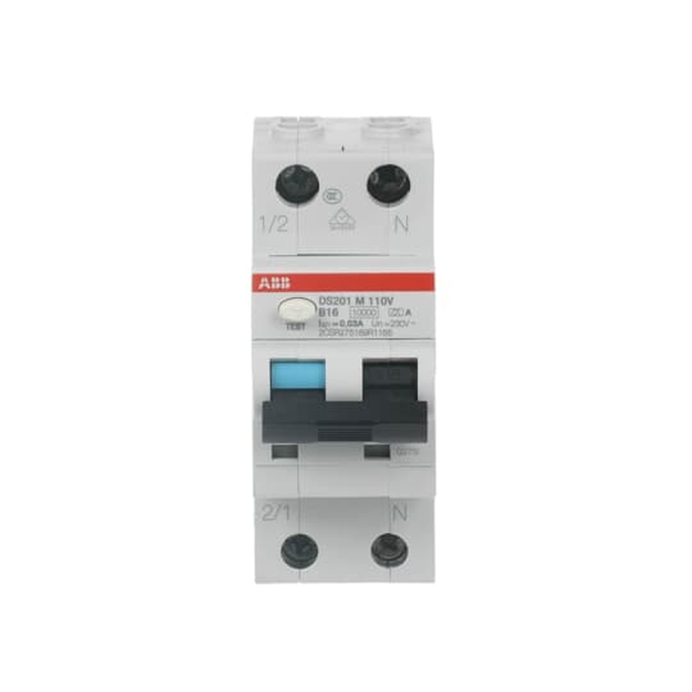 ABB Kombination FI Schalter Leitungsschutzschalter 2CSR275189R1165 Typ DS201MA-B16/0,03-1