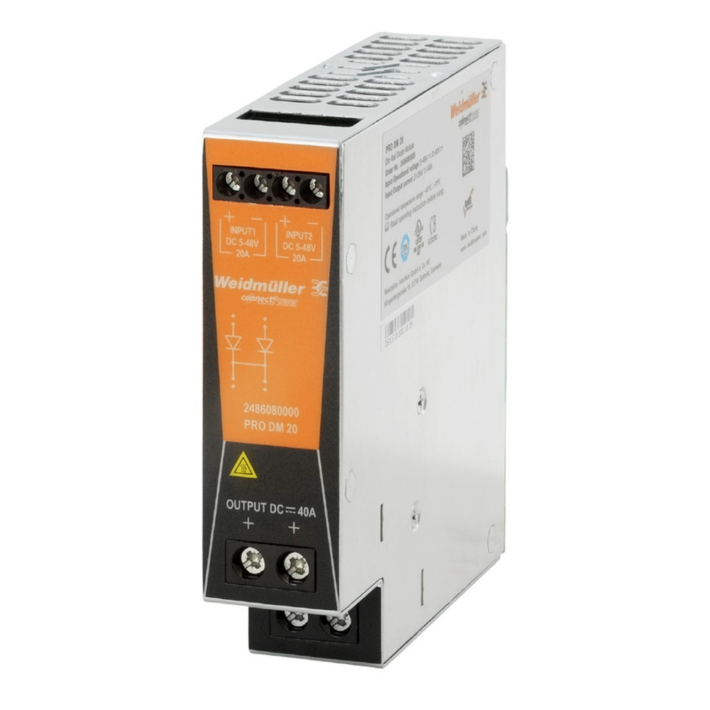 Weidmüller Diodenmodul 2486080000 Typ PRO DM 20 Weidmüller Diodenmodul 2486080000 Typ PRO DM 20