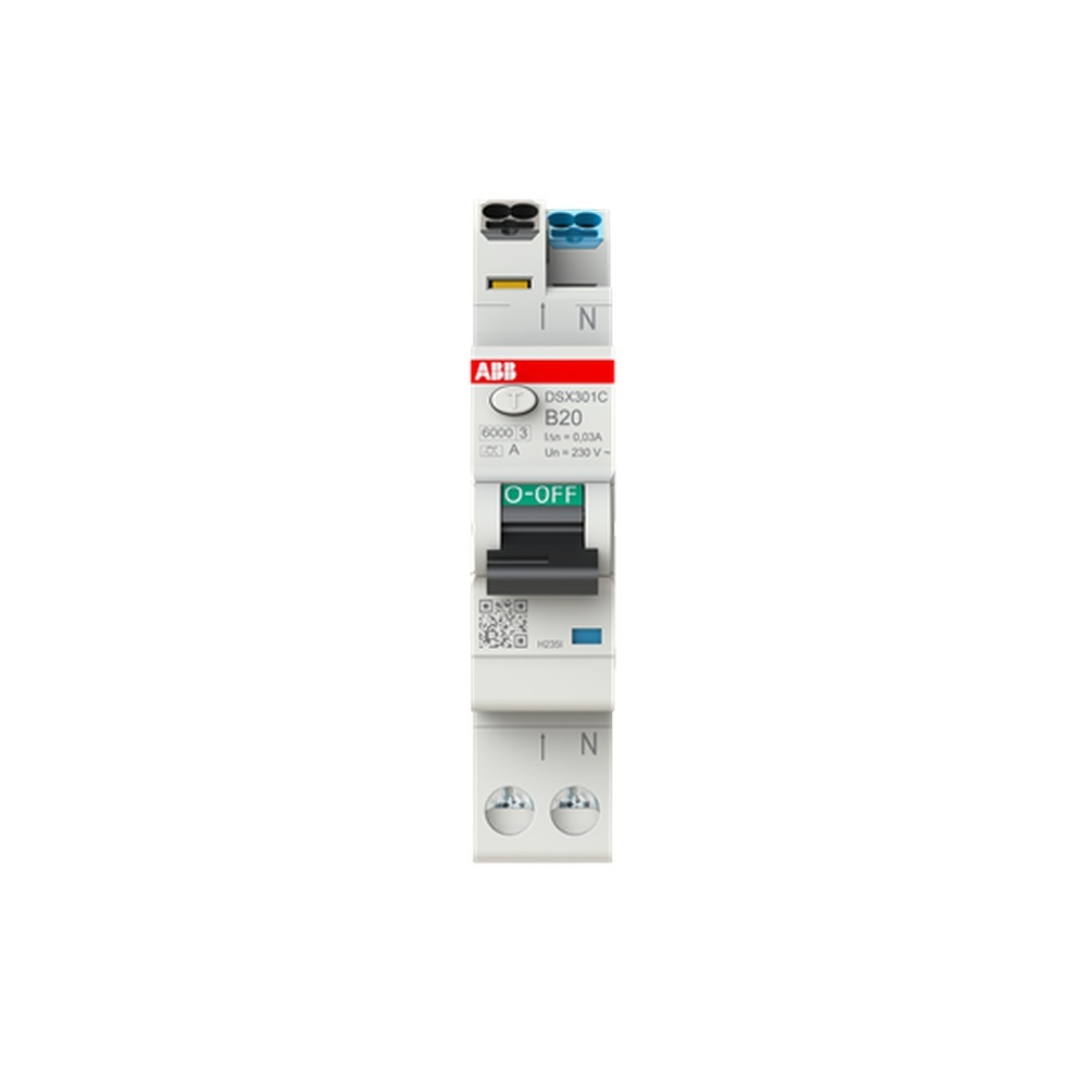 ABB Kombination FI Schalter Leitungsschutzschalter 2CSR255165R1205 Typ DSX301CA-B20/0,03