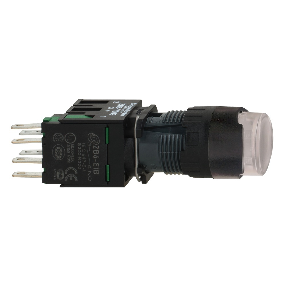 Schneider Electric Leuchtdrucktaster XB6AW1B1B