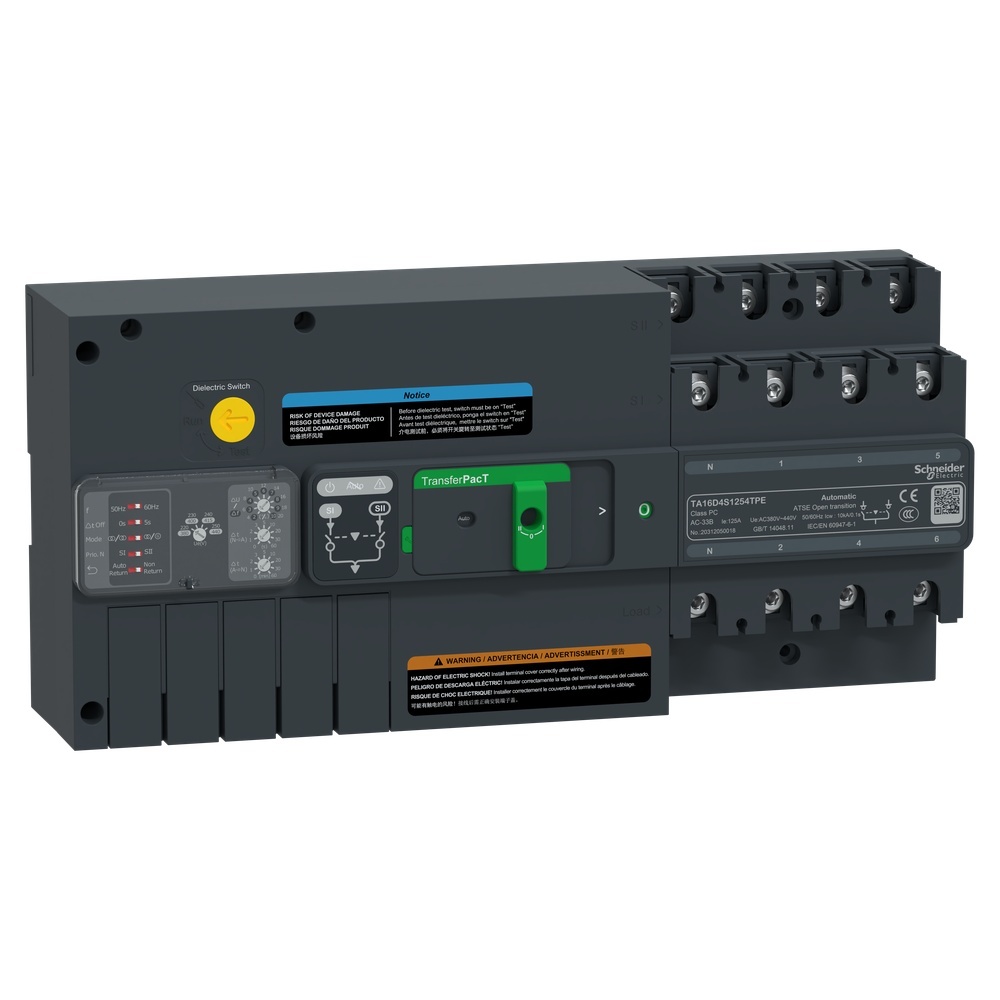 Schneider Electric Netzumschalter TA16D4S1254TPE