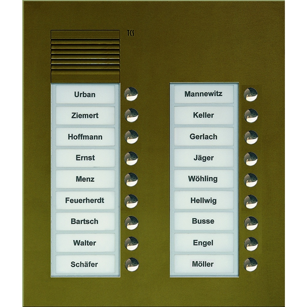 TCS Audio Außenstation PUK18/2-EB TCS Audio Außenstation PUK18/2-EB
