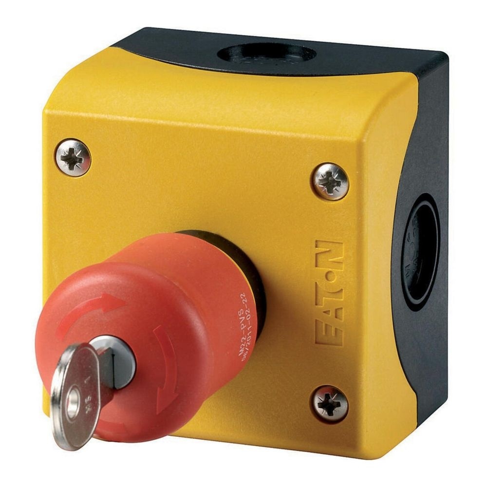 Eaton Not Halt Aus Taste 216523 Typ M22-PVS/KC11/IY