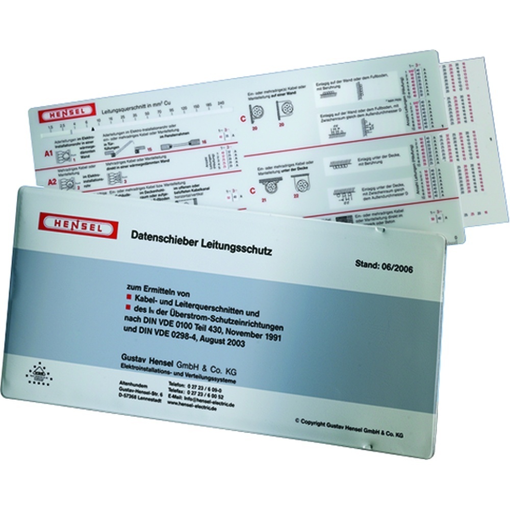 Hensel Datenschieber Datenschieber LS-Kupferleiter Nr. 9817026