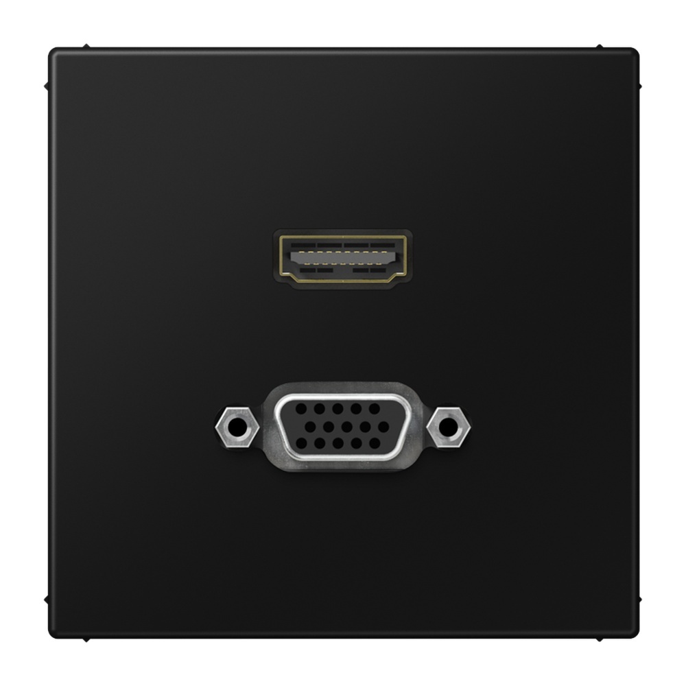 Jung HDMI und VGA Tragring MA LS 1173 SW