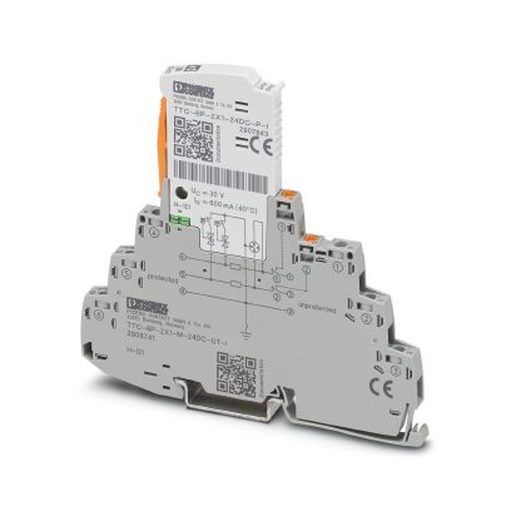 Phoenix Contact Überspannungsschutzgerät 2906741 Typ TTC-6P-2X1-M-24DC-UT-I