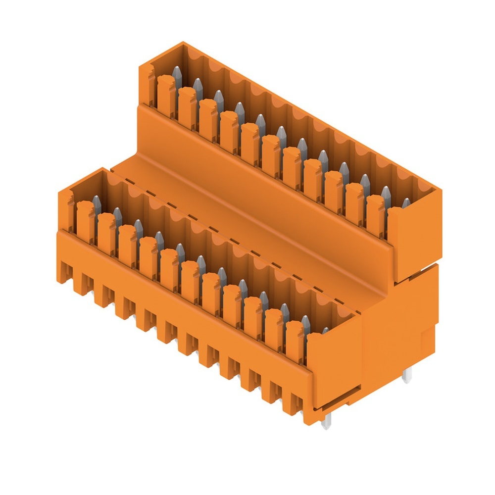 Weidmüller Leiterplattensteckverbinder 1641160000 Typ SLD 3.50V/24/180G 3.2SN OR BX Weidmüller Leiterplattensteckverbinder 1641160000 Typ SLD 3.50V/24/180G 3.2SN OR BX
