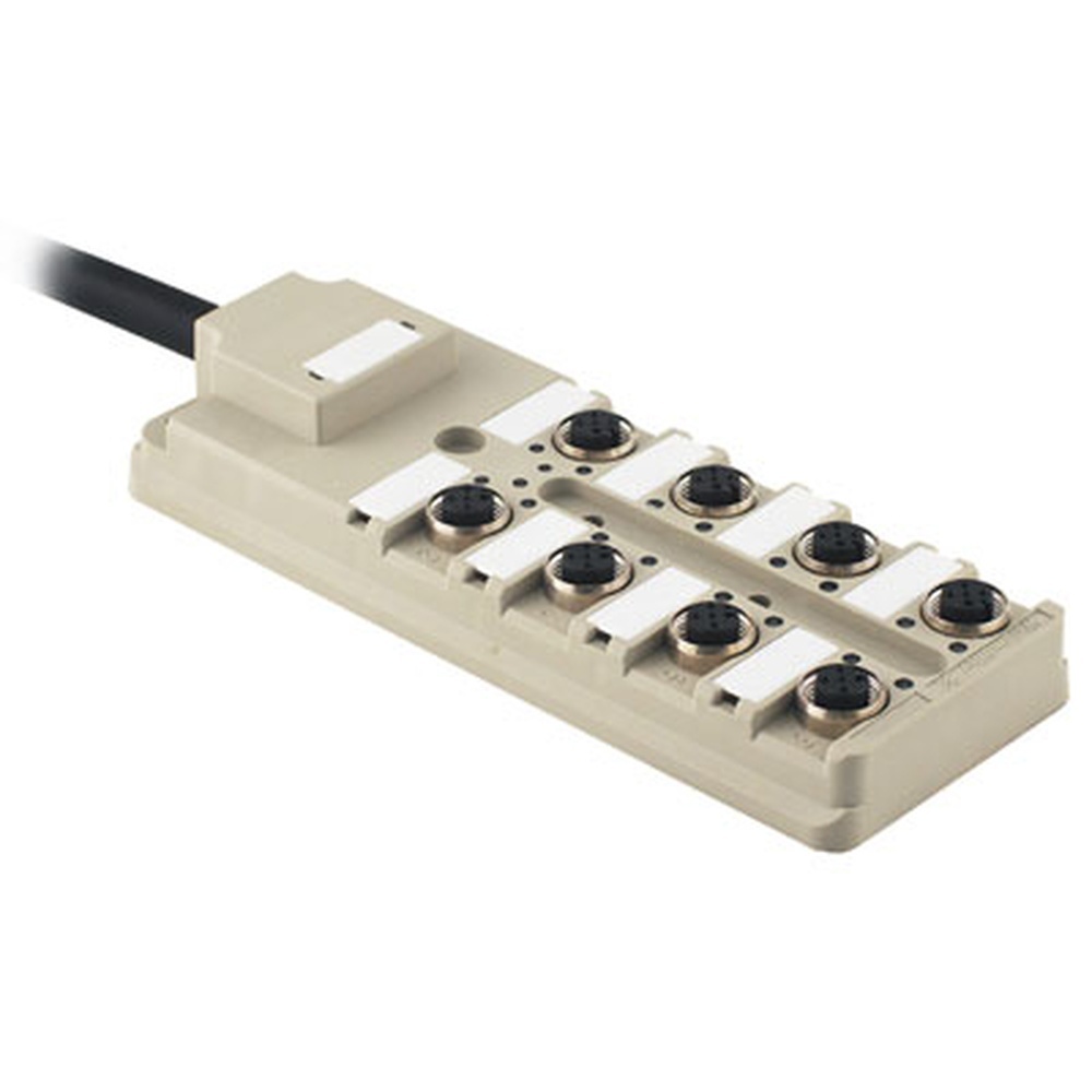 Weidmüller Passiver Sensor Aktor Verteiler 9456770000 Typ SAI-8-F 4P PUR 15M