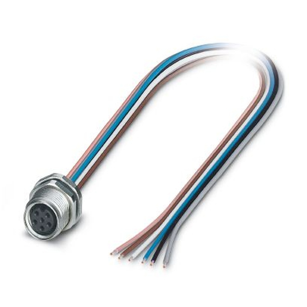 Phoenix Contact Gerätesteckverbinder Hinterwand 1456103 Typ SACC-DSI-M8FS-6CON-M10/0,5