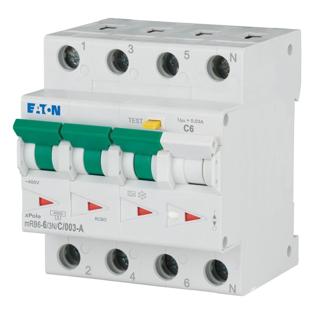 Eaton FI LS Schalter 120657 Typ mRB6-6/3N/C/003-A