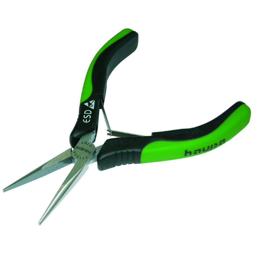 Haupa Elektronik Langbeck Flachrundzange 211854