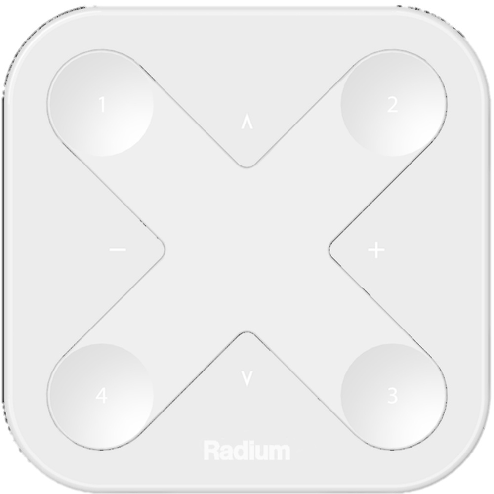 Radium Smarter Schalter LMZA4955 Typ XPRESS-LR WHITE