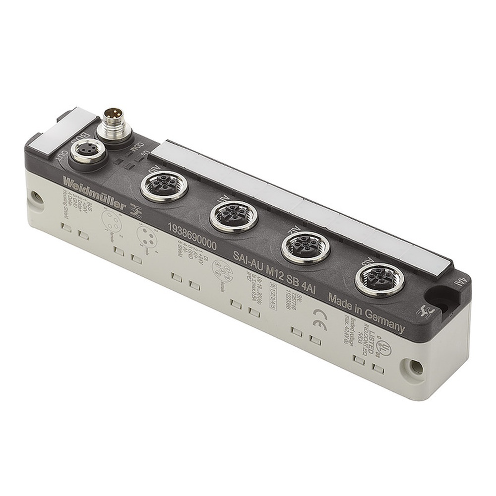 Weidmüller Sensor 1938690000 Typ SAI-AU M12 SB 4AI