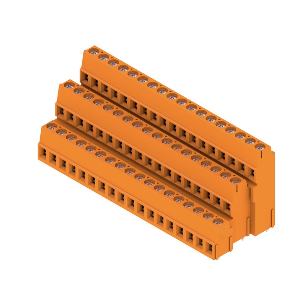 Weidmüller Leiterplattenklemme 1769780000 Typ LM3R 5.08/54/90 3.5SN OR BX