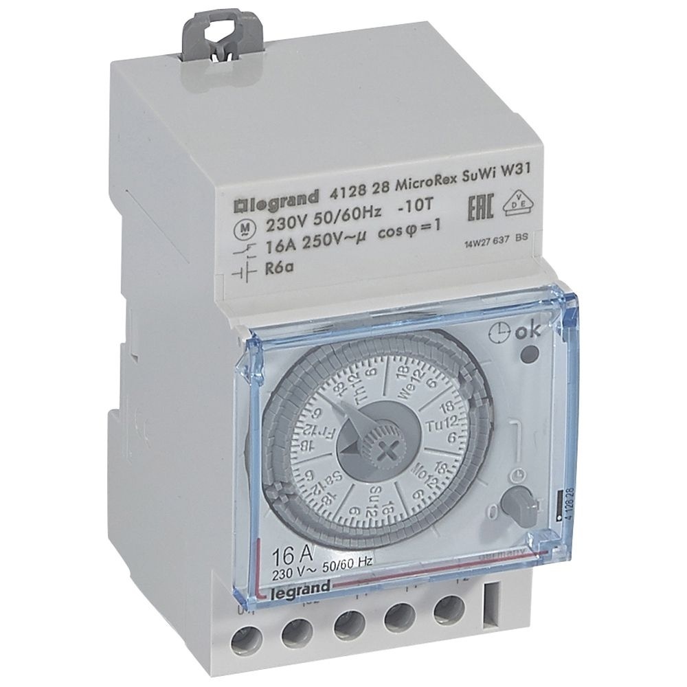 Legrand MicroRex Wochenschaltuhr 412828