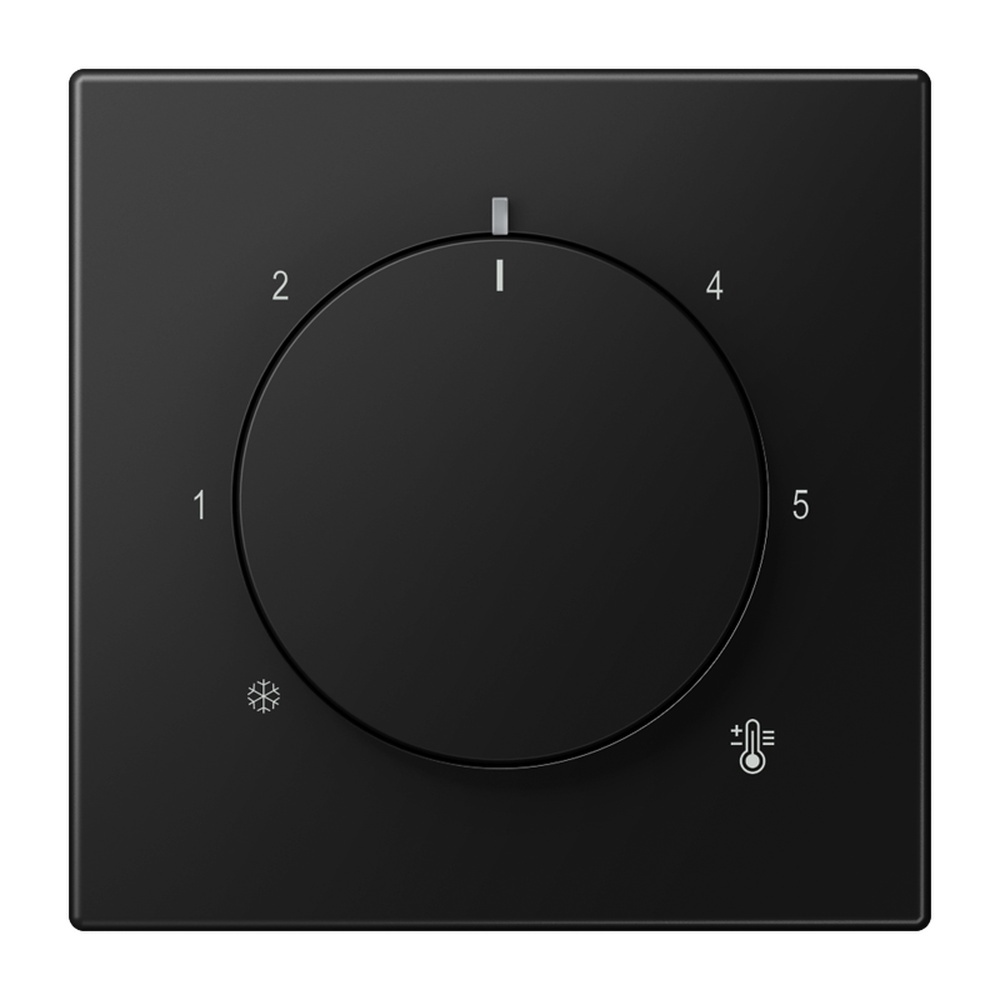 Jung Abdeckung für Thermostat LS1749BFSWM