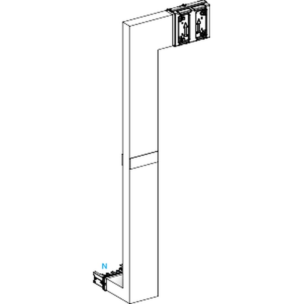 Schneider Electric Mehrfachrichtungsänderung Canalis KSA250DMBK41F