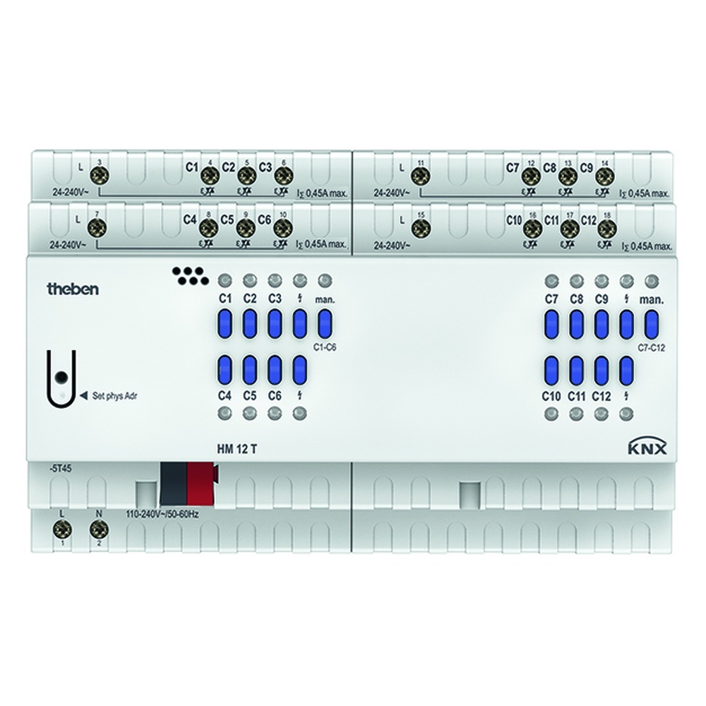Theben KNX Heizungsaktor 4940245 Typ HM 12 T KNX