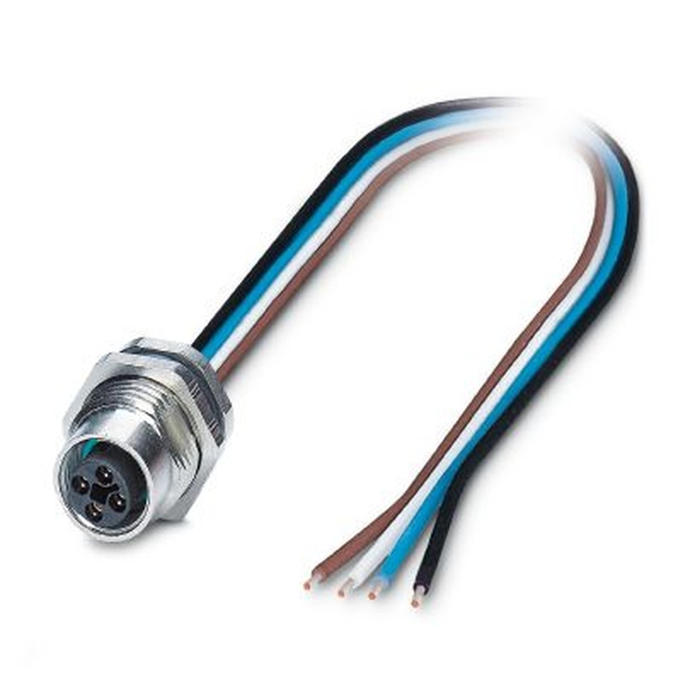 Phoenix Contact Gerätesteckverbinder Hinterwand 1424134 Typ SACC-DSI-M12FST-4CON-M16/0,5