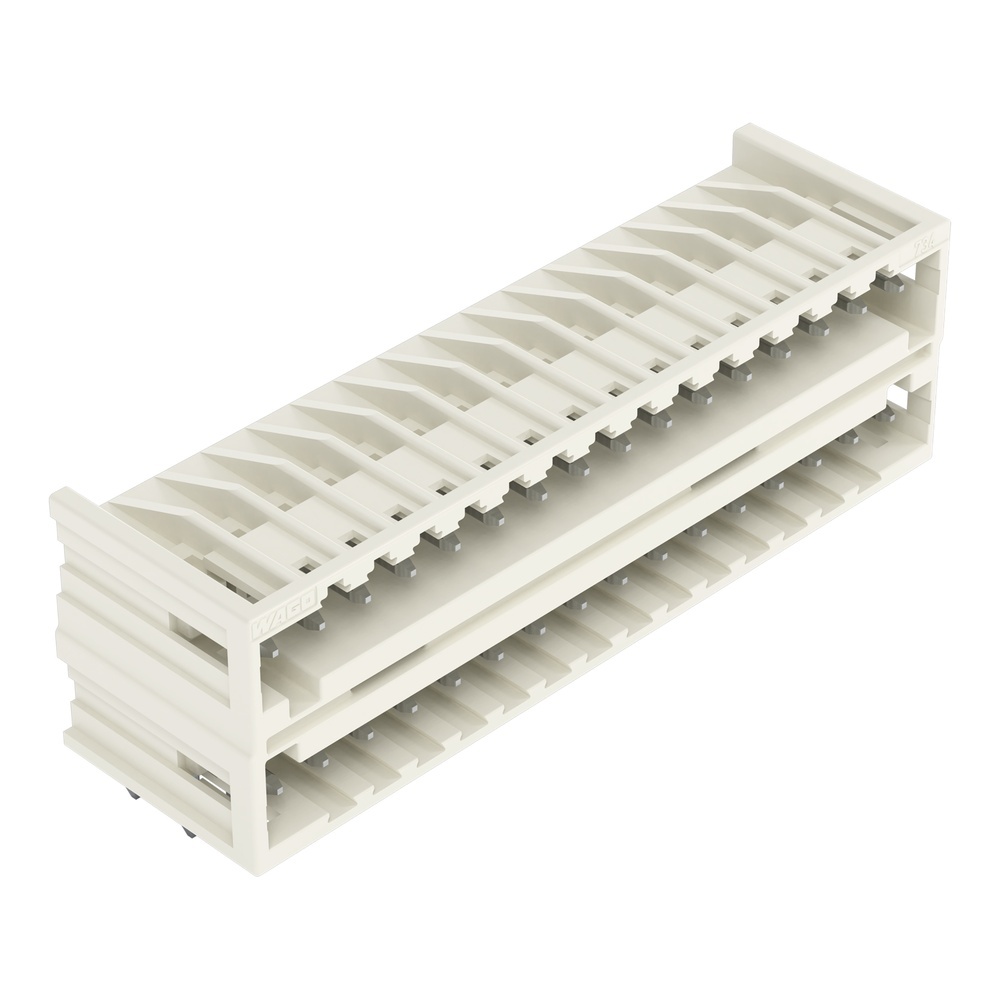 Wago THT Doppelstock Stiftleiste 734-1446