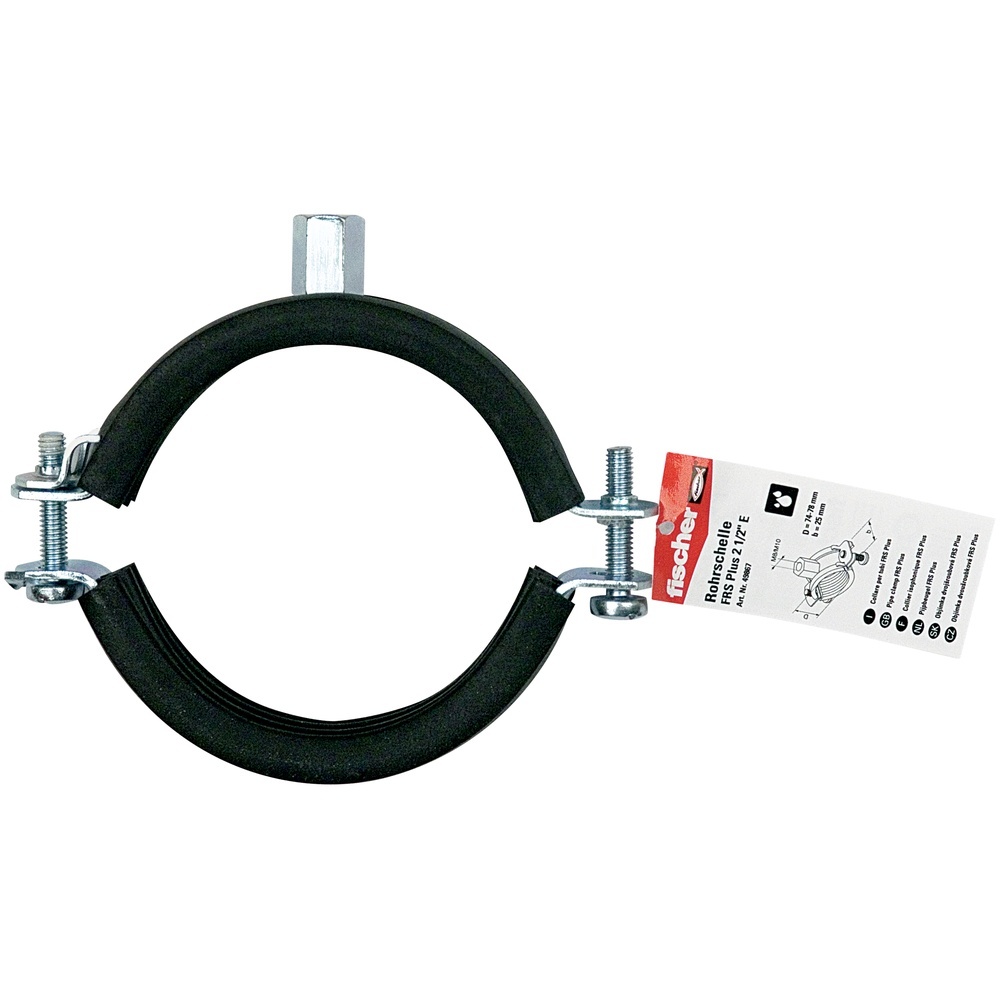 Fischer Rohrschelle 049867 Typ FRS Plus 2 1/2'' E