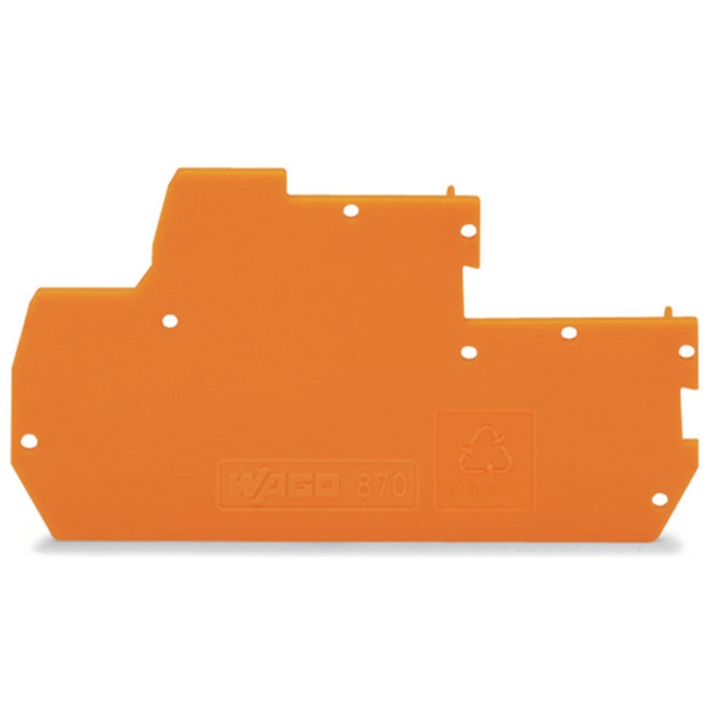 Wago Abschluss Zwischenplatte 870-119 Wago Abschluss Zwischenplatte 870-119