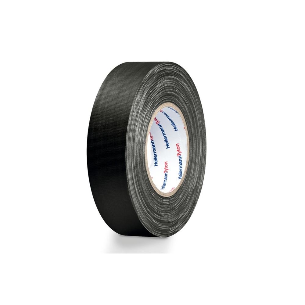 Hellermann Gewebeband 712-00904 Typ HTAPE-TEX-50x50 CO BK 50