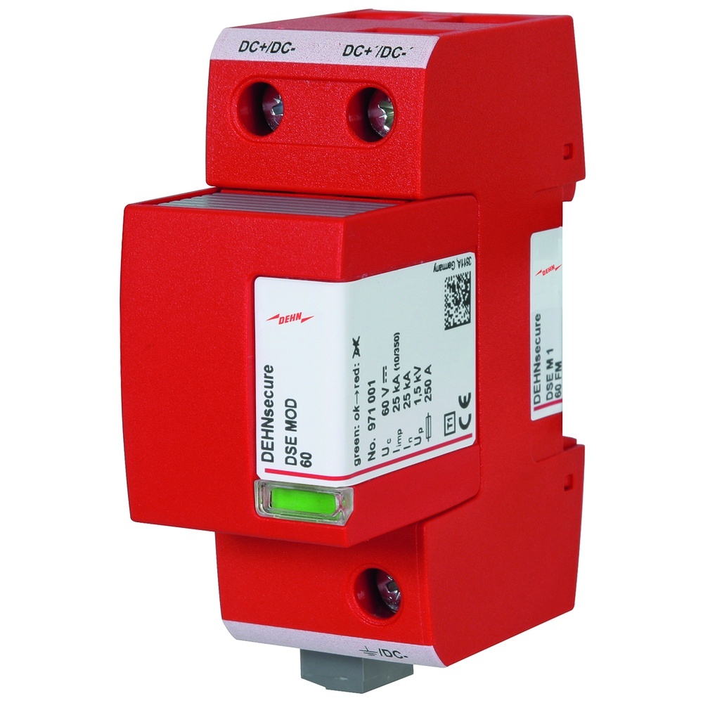 Dehn + Söhne Blitzstromableiter 971126 Typ DSE M 1 60 FM