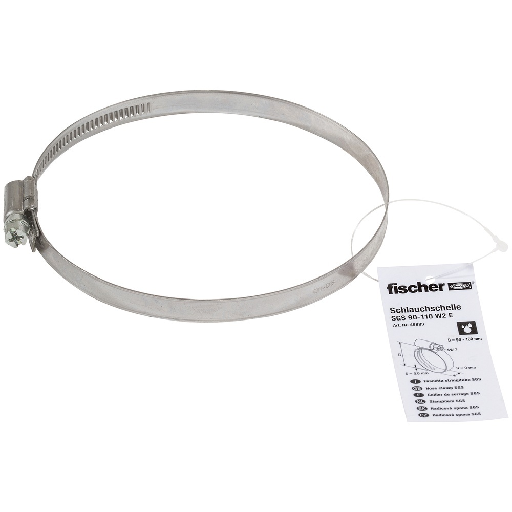 Fischer Schlauchschelle 049883 Typ SGS 90 - 110 W2 E Fischer Schlauchschelle 049883 Typ SGS 90 - 110 W2 E