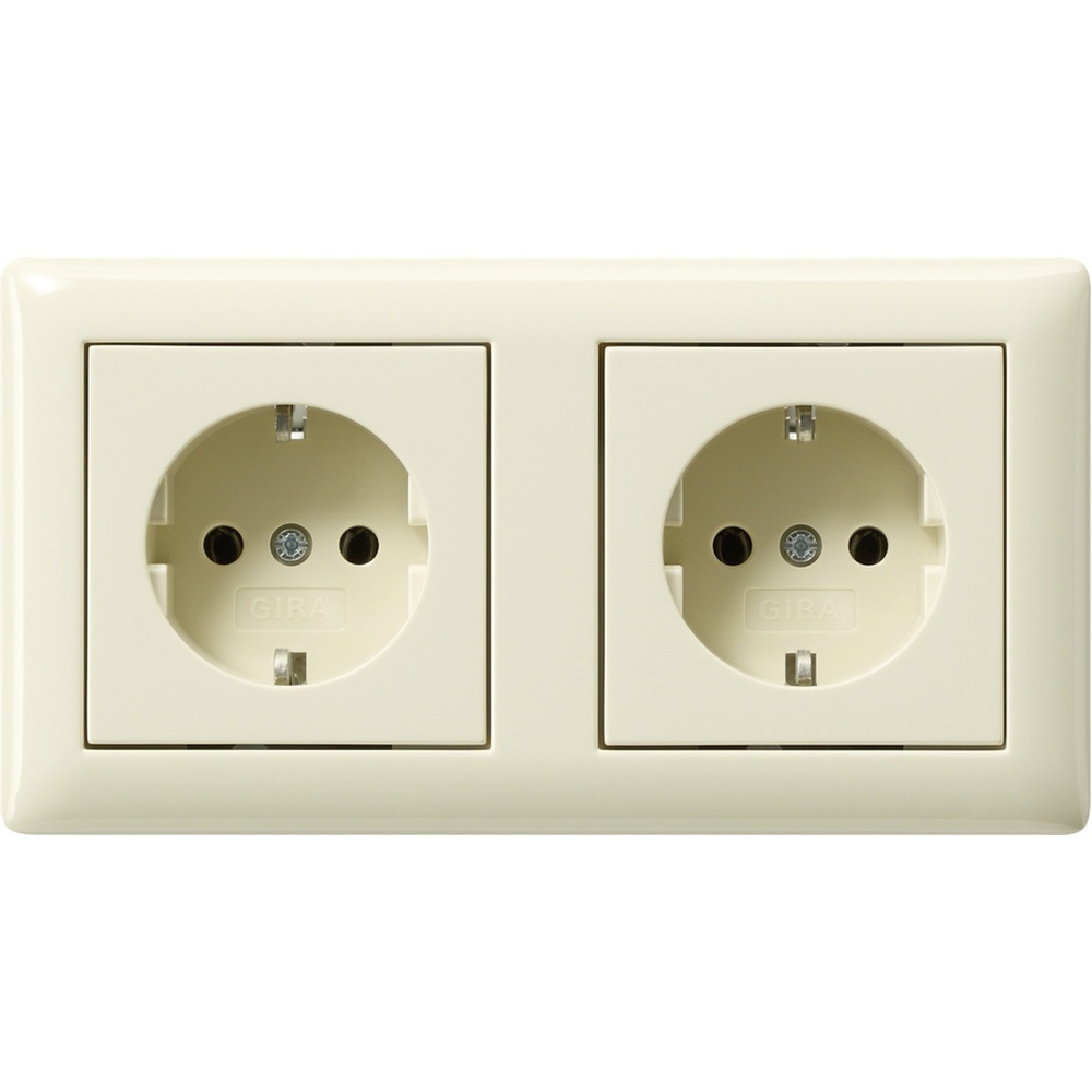 Gira SCHUKO Steckdose 2fach 479301