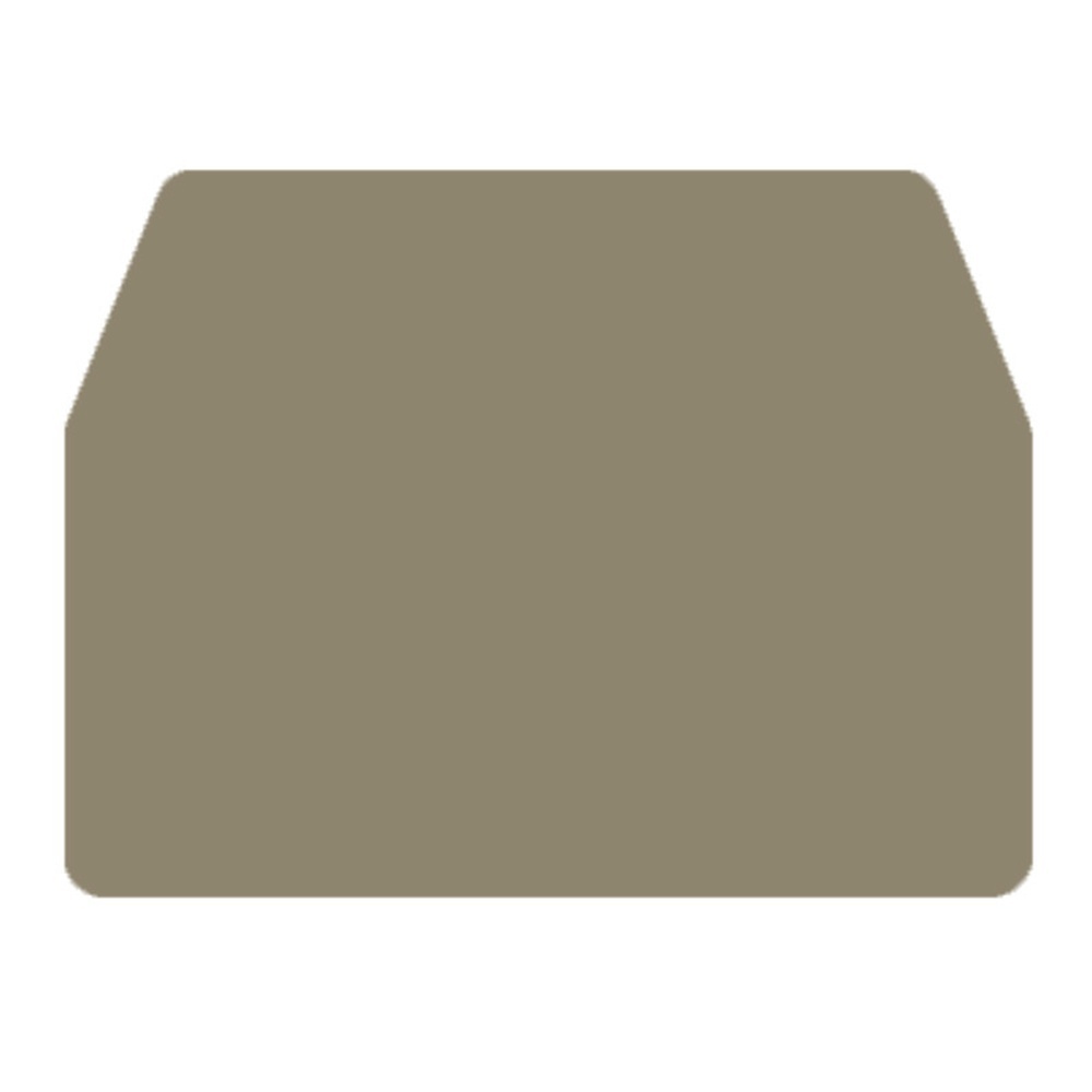 Weidmüller Abschlussplatte 1754190000 Typ WAP WDU1.5/R3.5