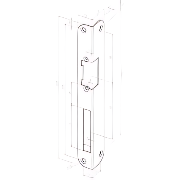 Assa Abloy Winkelschließblech -------27235-05
