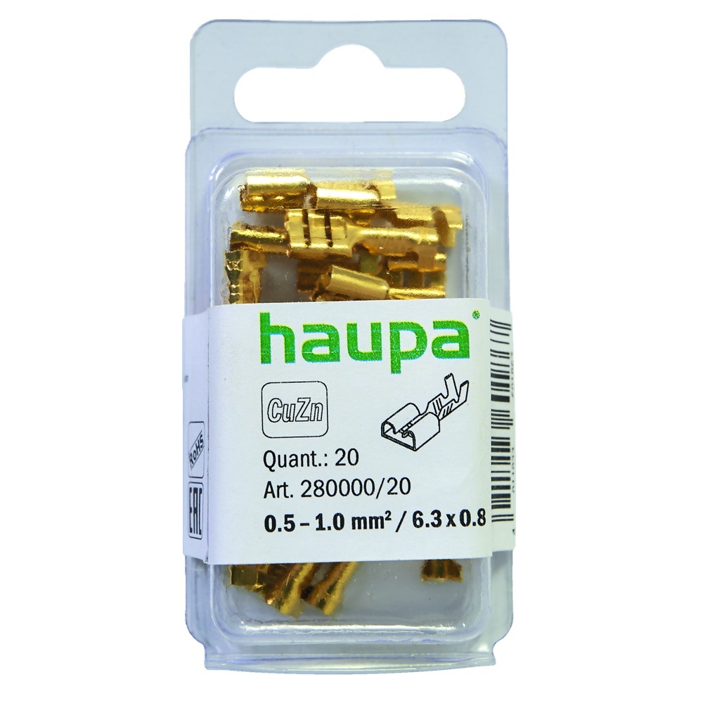 Haupa Flachsteckhülsen 280000/20