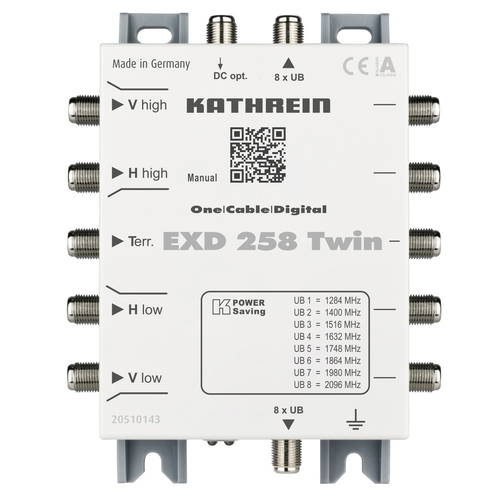 Kathrein Multischalter 20510143 Typ EXD258TWIN