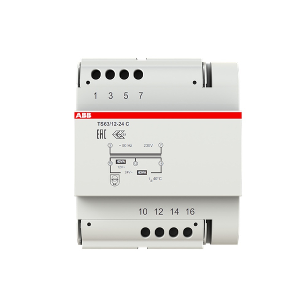 ABB Klingeltransformator 2CSM631043R0811 Typ TS 63/12-24 C