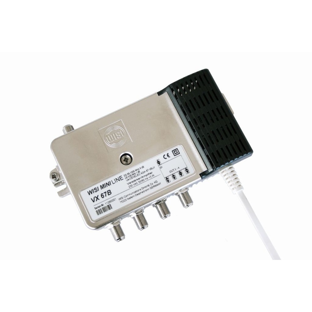 Wisi Hausanschlussverstärker 71596 Typ VX67B