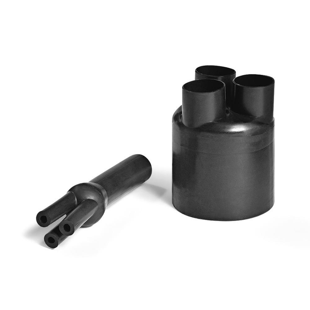 Hellermann Tyton Dreifingerformteile 403-54004 Typ 354-1-B8W-PO-X-BK