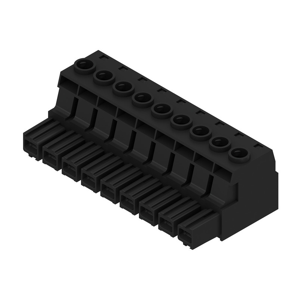 Weidmüller Leiterplattensteckverbinder 1924610000 Typ BUZ 10.16HP/09/180 AG BK BX
