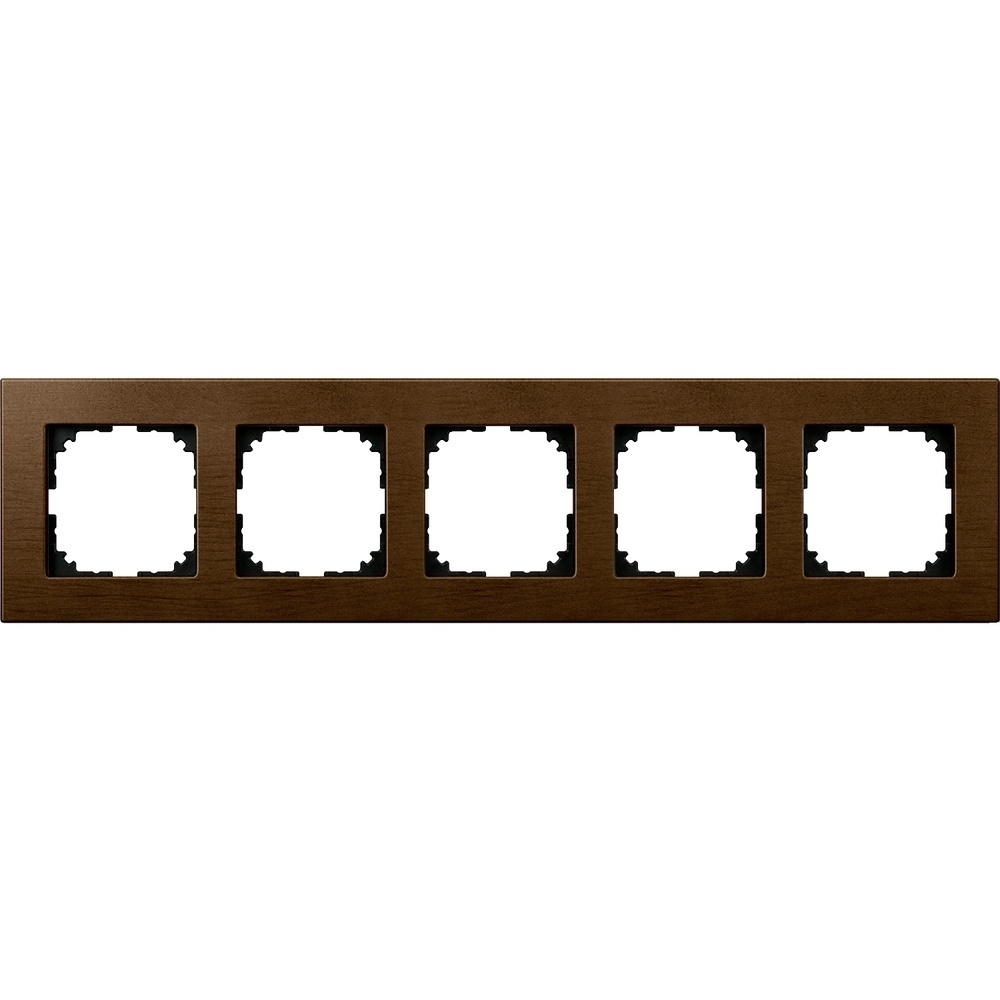 Merten Holzrahmen 5fach MEG4055-3473