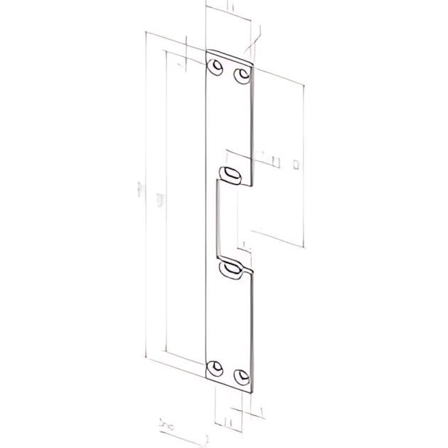 Assa Abloy Schließblech -------45702-01 Assa Abloy Schließblech -------45702-01