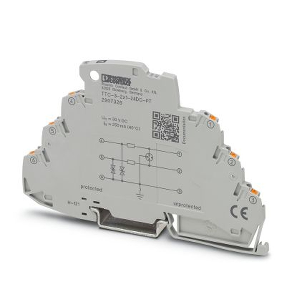 Phoenix Contact Überspannungsschutzgerät 2907326 Typ TTC-3-2X1-24DC-PT