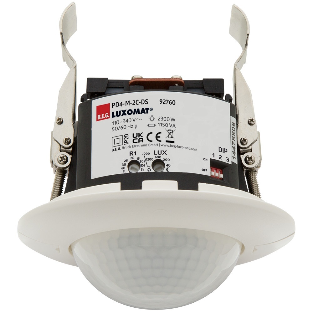 B.E.G. Brück Präsenzmelder 92760 Typ PD4-M-2C-DS-DE B.E.G. Brück Präsenzmelder 92760 Typ PD4-M-2C-DS-DE