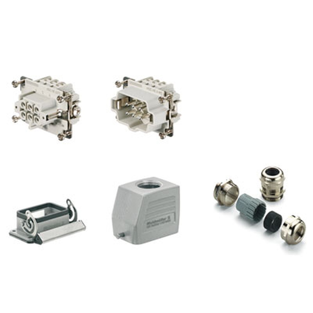 Weidmüller Steckverbinder 1802740000 Typ HDC KIT HE 06.101 M