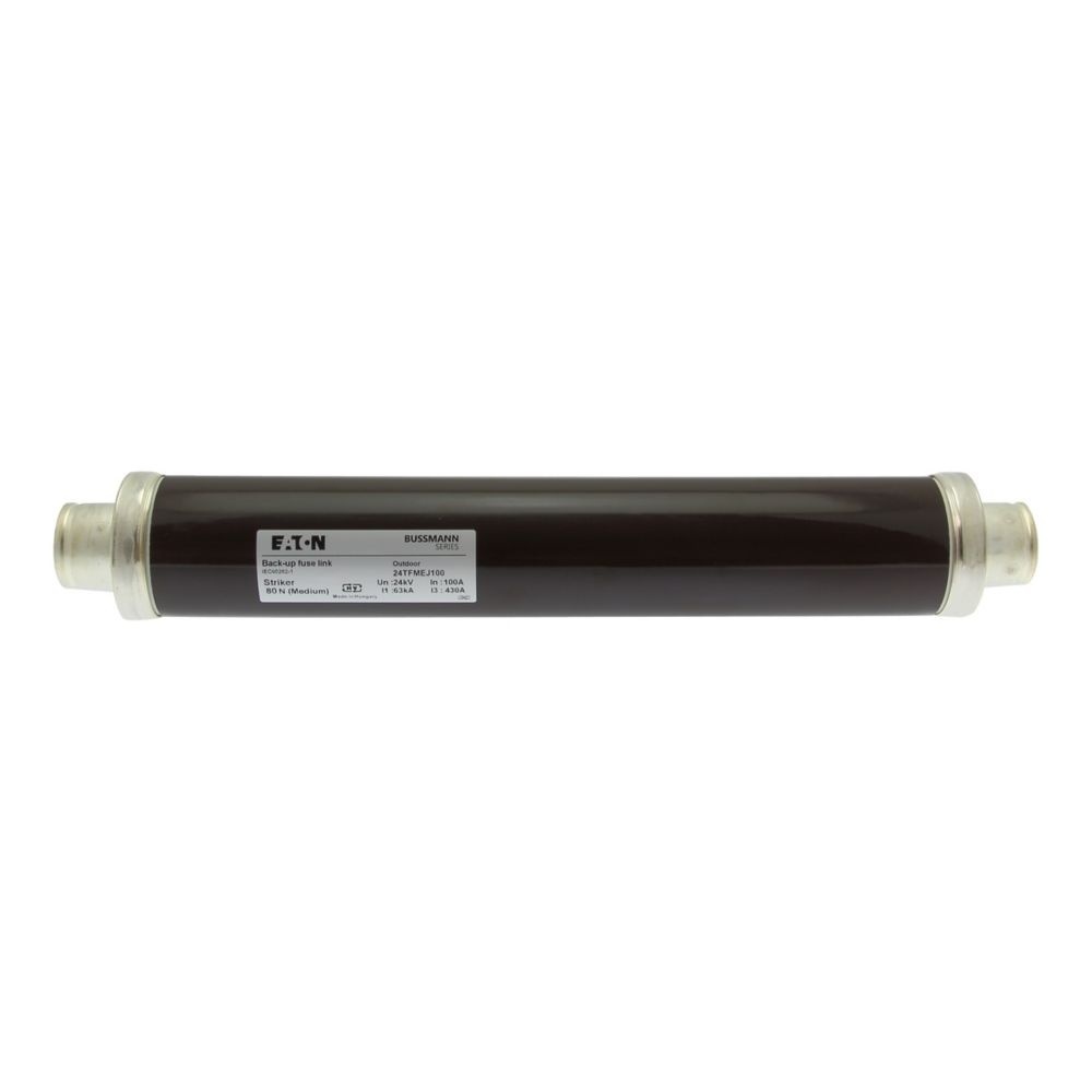 Eaton Sicherungseinsatz 24TFMEJ100 Typ 24KV 100A 67MM DIN RESIN FUSE