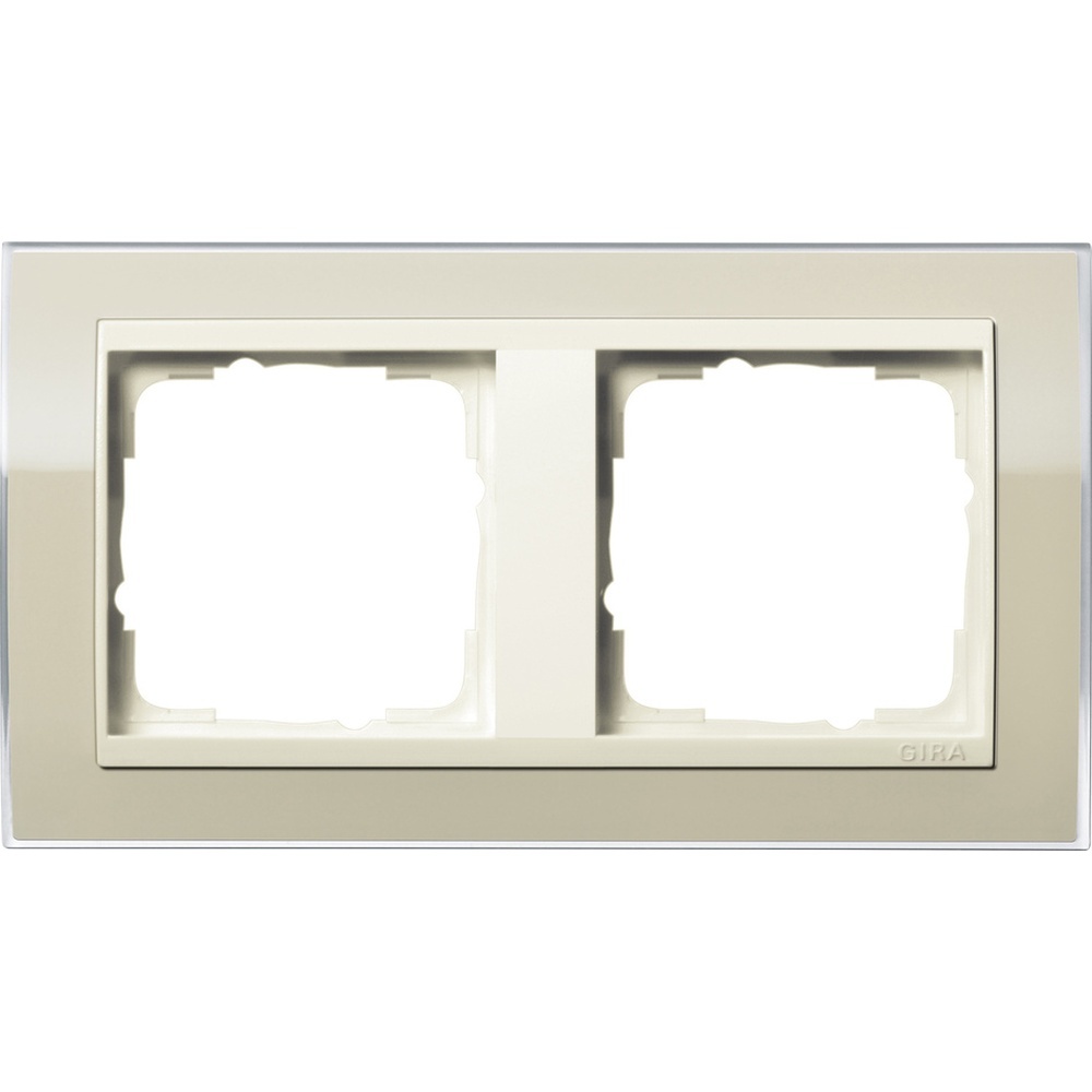 Gira Abdeckrahmen 2fach 0212771